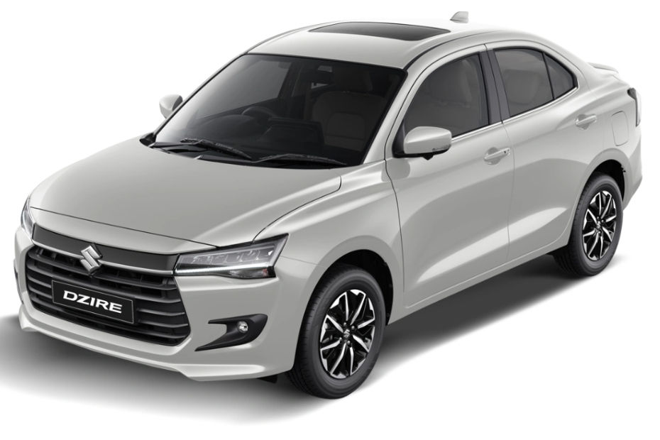 White Maruti Suzuki Dzire