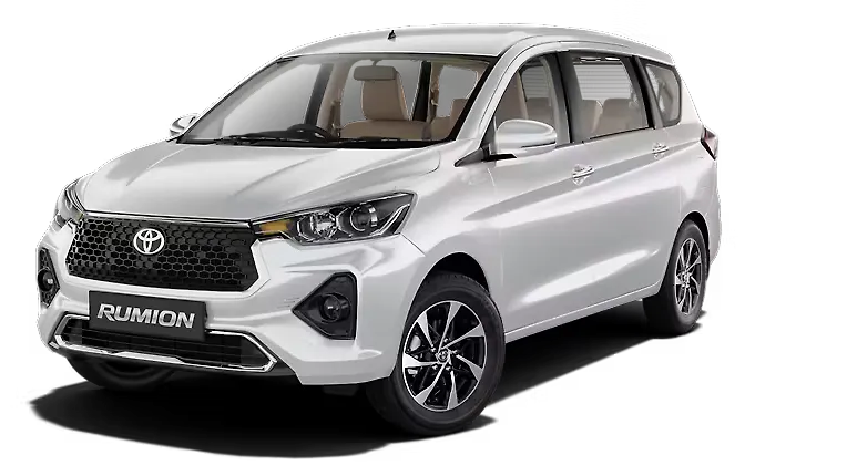 White Toyota Rumion