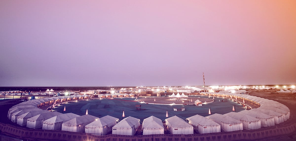 Rann Utsav tent city