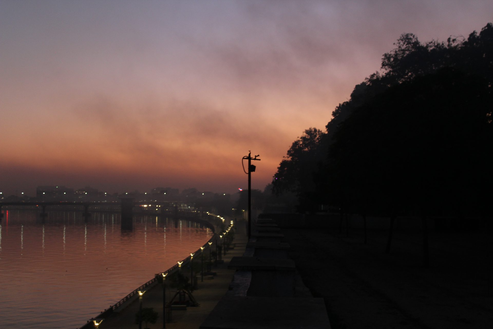 Sabarmati Riverfront in Ahmedabad